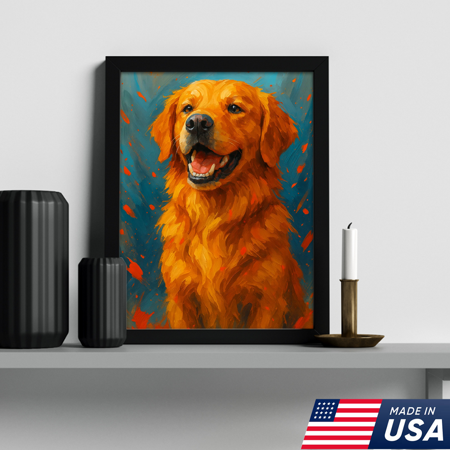 Retrato de Mascota Personalizado - Retrato de Perro o Gato