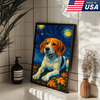 Custom Pet Portrait - Personalized Dog Cat Portrait Canvas VG Style