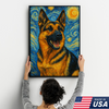 Custom Pet Portrait - Personalized Dog Cat Portrait Canvas VG Style