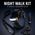 Dog Night Walking Kit – Light-Up Harness, Leash & Cleanup Accessories