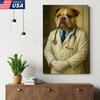 Personalized Pet Canvas - Custom Dog Cat Doctor Canvas