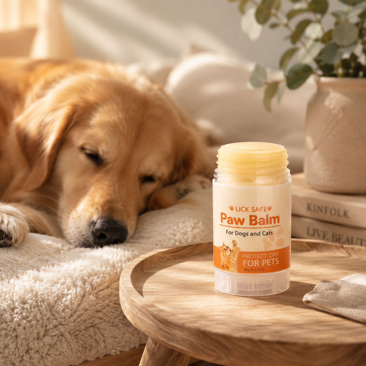 Dog & Cat Paw Balm – Moisturizing Balm for Dry Paws & Noses