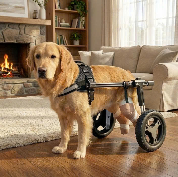 PawUnder Adjustable Dog Wheelchair