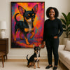 Custom Pet Portrait – Joyful Splash Painting