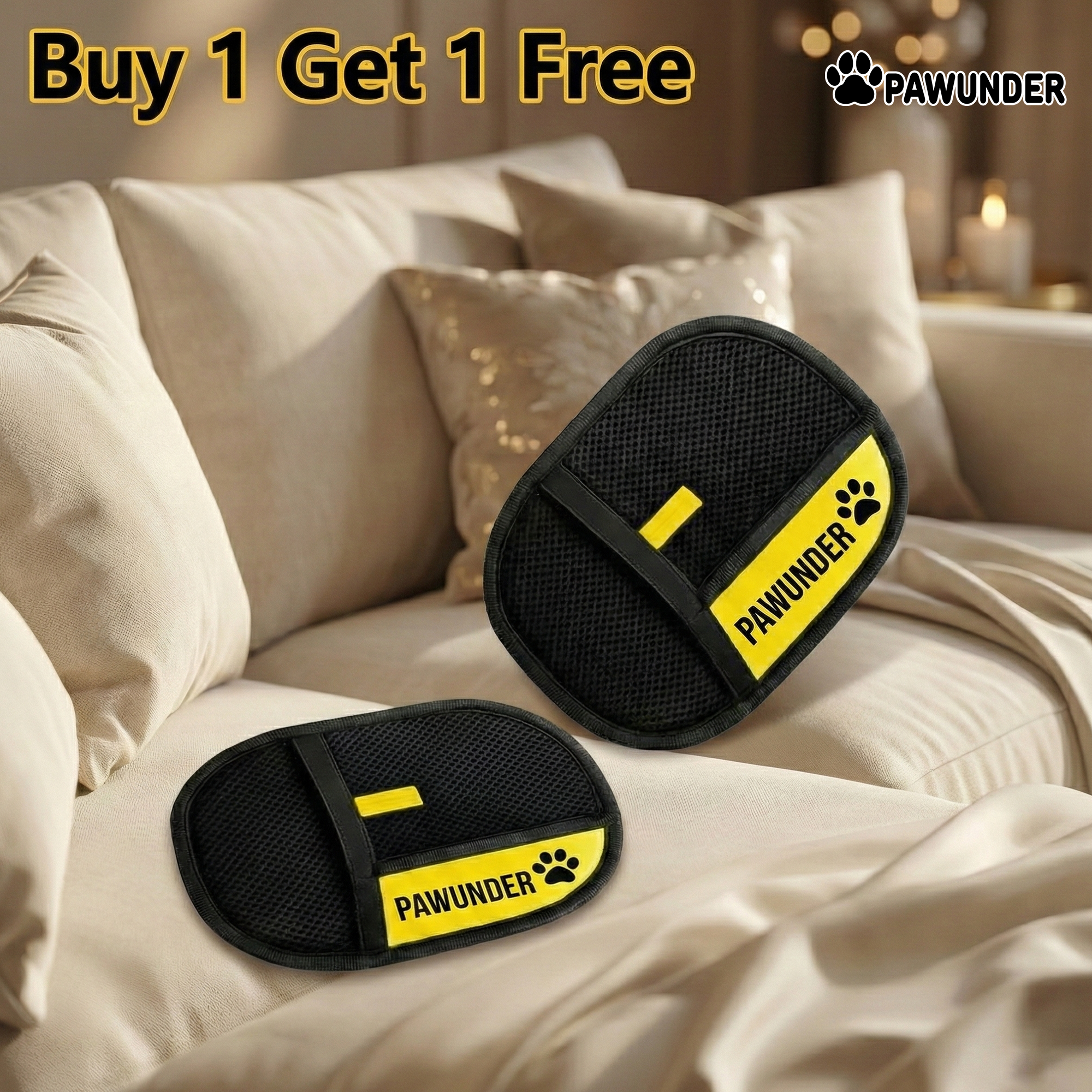 Pet Hair Removal Gloves