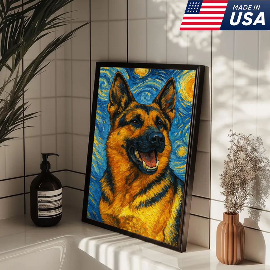 Retrato personalizado de mascota - Lienzo de retrato personalizado de perro y gato estilo VG