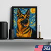 Custom Pet Portrait - Personalized Dog Cat Portrait Canvas VG Style