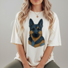 Personalized Pet Portrait Printed T shirt, Sweatshirt, Hoodie - Custom Dog, Cat Photo Denim Printed
