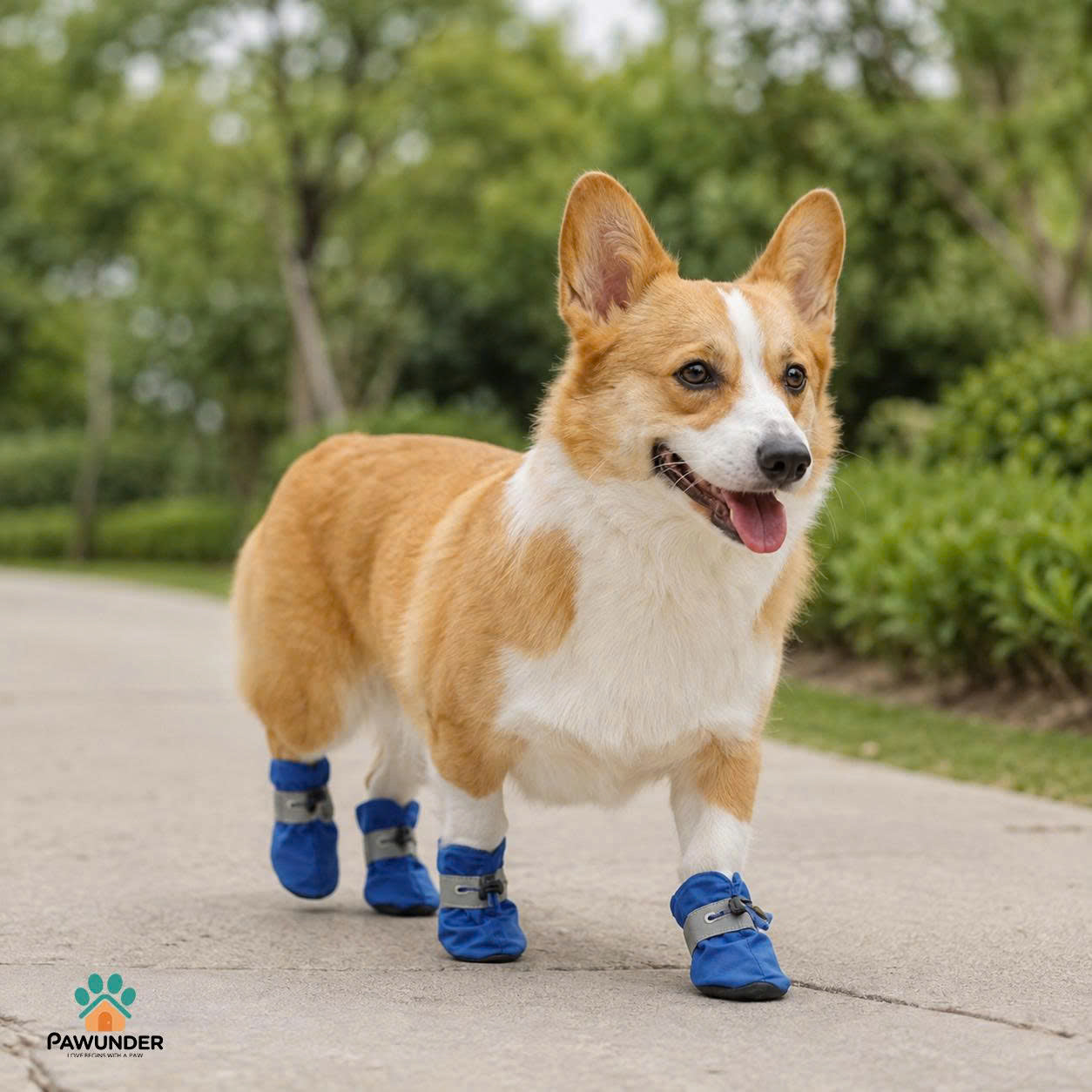 Botas Impermeables Antideslizantes para Perros, Zapatos Protectores para Perros para Todo Clima (4 unidades/Set)