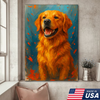 Custom Pet Portrait - Personalized Dog Cat Portrait
