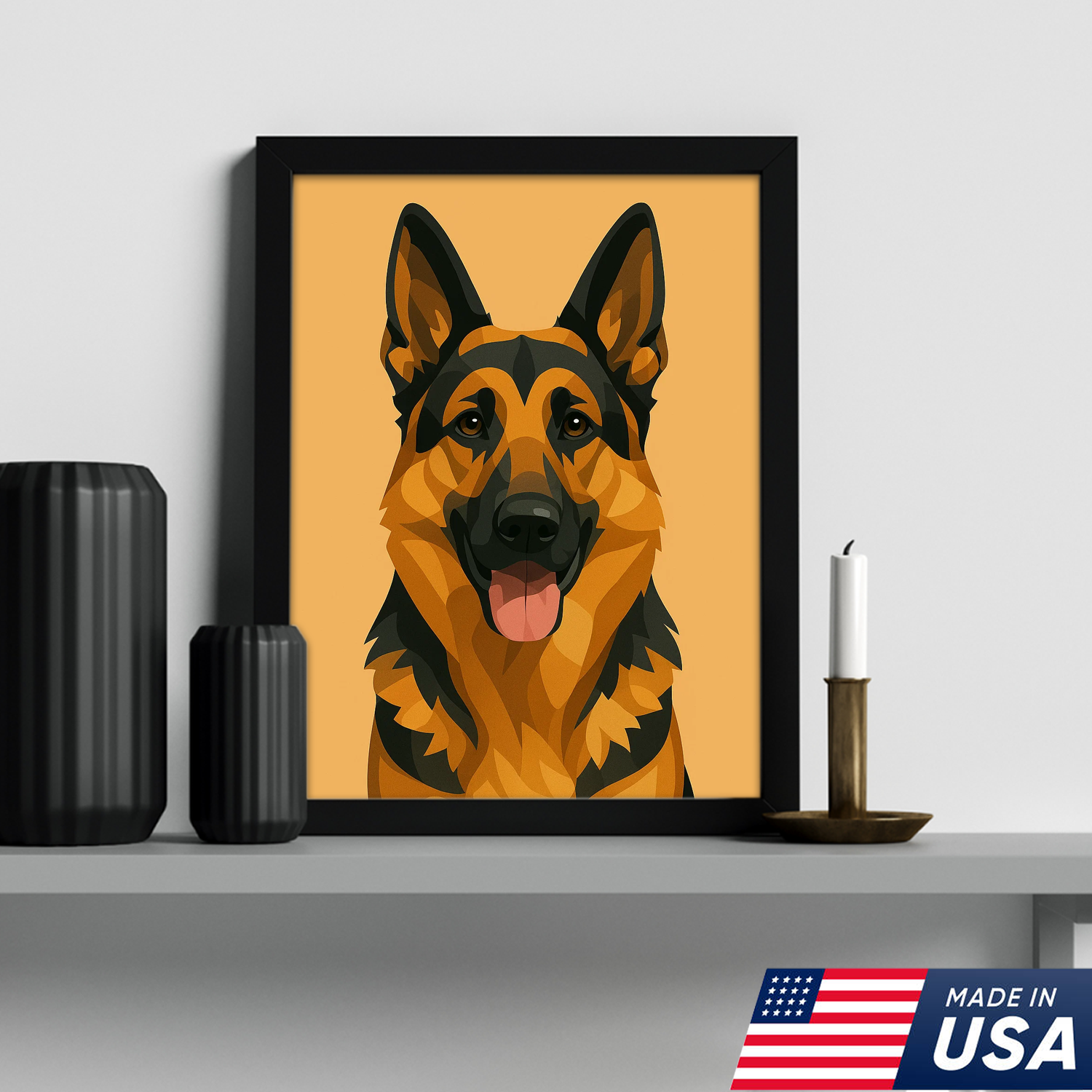 Retrato de mascota personalizado - Lienzo de retrato personalizado de perro y gato