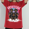 Personalized Pet Portrait Printed T shirt, Sweatshirt, Hoodie, Custom Pet Photo