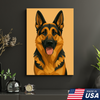 Custom Pet Portrait - Personalized Dog Cat Portrait Canvas