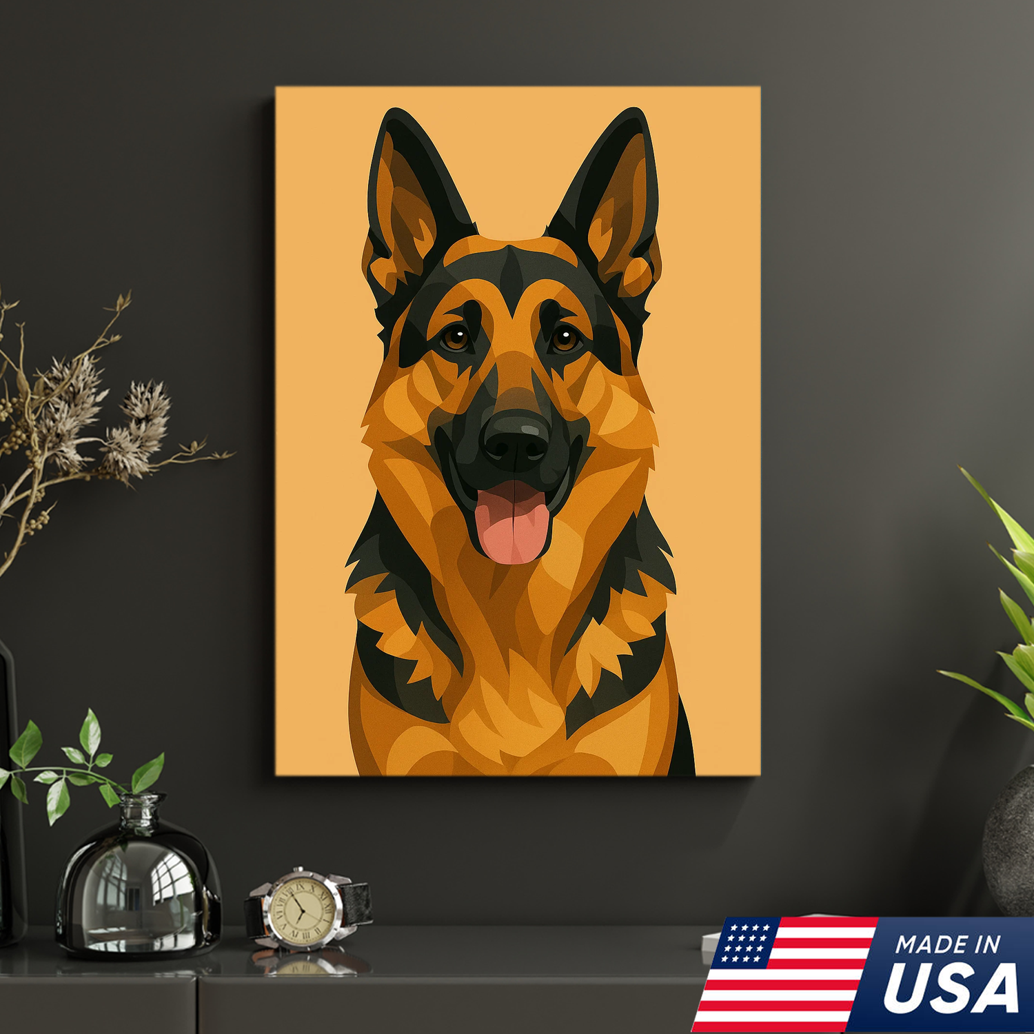 Retrato de mascota personalizado - Lienzo de retrato personalizado de perro y gato
