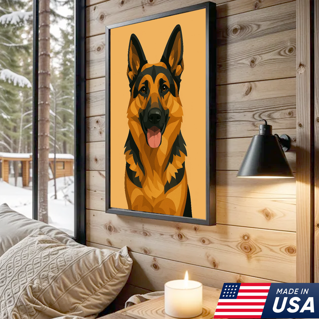 Retrato de mascota personalizado - Lienzo de retrato personalizado de perro y gato