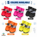 Botas Impermeables Antideslizantes para Perros, Zapatos Protectores para Perros para Todo Clima (4 unidades/Set)