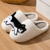 Cute Cartoon Cat  Anti-slip Home Slipper