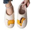 Funny Dachshund Home Slippers
