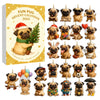 2d Pug Advent Calendar, Ornament Advent Calendar, 2025 Advent Calendar, Christmas Countdown Calendar
