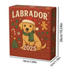 2D Labrador Retriever Advent Calendar, Ornament Advent Calendar, 2025 Advent Calendar, Christmas Countdown Calendar
