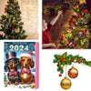 2d Dachshund Advent Calendar, Ornament Advent Calendar, 2025 Advent Calendar, Christmas Countdown Calendar