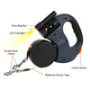 Retractable Double Dog Leash With LED Lights