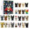 2d French Bulldog Advent Calendar, Ornament Advent Calendar, 2025 Advent Calendar, Christmas Countdown Calendar