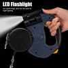 Retractable Double Dog Leash With LED Lights