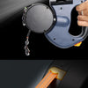 Retractable Double Dog Leash With LED Lights
