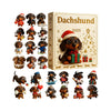 2d Dachshund Advent Calendar, Ornament Advent Calendar, 2025 Advent Calendar, Christmas Countdown Calendar