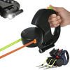 Retractable Double Dog Leash With LED Lights