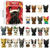 2d French Bulldog Advent Calendar, Ornament Advent Calendar, 2025 Advent Calendar, Christmas Countdown Calendar
