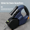 Retractable Double Dog Leash With LED Lights