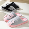 Funny Cat Slippers Cartoon Cat Non-Slip