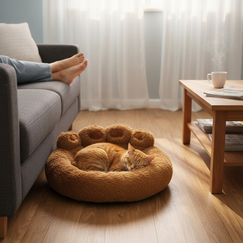Cama FluffyPaw tamaño matrimonial