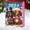 2d Dachshund Advent Calendar, Ornament Advent Calendar, 2025 Advent Calendar, Christmas Countdown Calendar