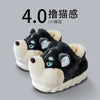 Indoor Cotton Slippers Cute Cartoon Dog Anti-slip Indoor Slipper