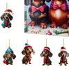 2d Dachshund Advent Calendar, Ornament Advent Calendar, 2025 Advent Calendar, Christmas Countdown Calendar