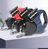 Retractable Double Dog Leash With LED Lights