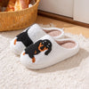 Funny Dachshund Home Slippers