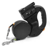 Retractable Double Dog Leash With LED Lights