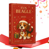 2D Acrylic Beagle Advent Calendar, Ornament Advent Calendar, 2025 Advent Calendar, Christmas Countdown Calendar