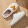 Cartoon Corgi Fluffy Home Slippers