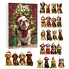 Cute Dog Advent Calendar, Ornament Advent Calendar, 2025 Advent Calendar, Christmas Countdown Calendar