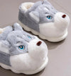 Indoor Cotton Slippers Cute Cartoon Dog Anti-slip Indoor Slipper