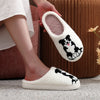 Cute Border Collie Fluffy Cozy Home Slipper