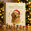 2d Golden Retriever Advent Calendar, Ornament Advent Calendar, 2025 Advent Calendar, Christmas Countdown Calendar