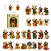 2d Pug Advent Calendar, Ornament Advent Calendar, 2025 Advent Calendar, Christmas Countdown Calendar