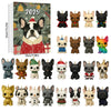 2d French Bulldog Advent Calendar, Ornament Advent Calendar, 2025 Advent Calendar, Christmas Countdown Calendar