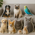 Personalized Pet Pillow - Custom Dog, Cat Photo Shaped Pillow